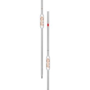 Volumetric Pipette With One Mark, Bulb Type, ISO "Class B"