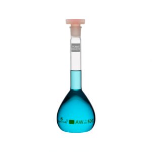 Flask Volumetric, Wide Mouth With PP Super Stopperâ„¢, ISO "Class A"