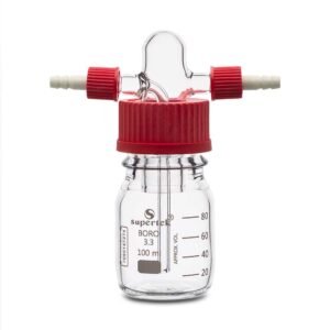 Gas Washing Bottle, Dreschel's Head with Reagent Bottle