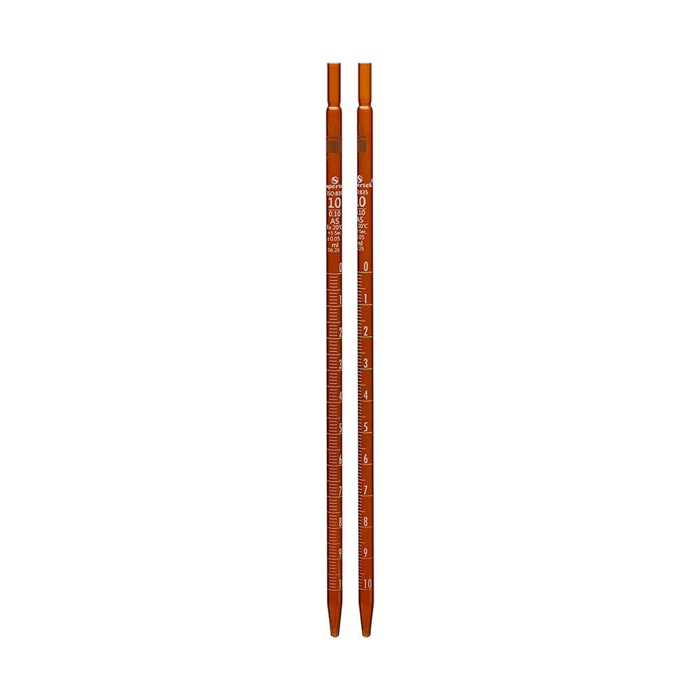 Graduated Pipette Amber Type 3 (Serological), USP "Class AS"