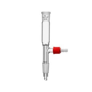 Receiver Adapter With Vacuum Connection, Straight Type