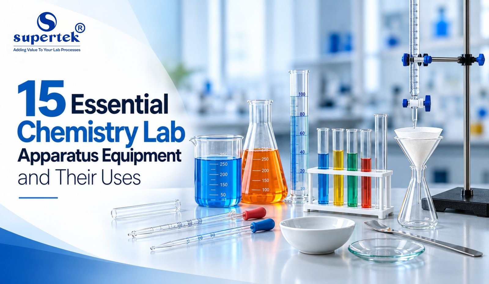 15 Essential Chemistry Lab Apparatus Equipment and Their Uses