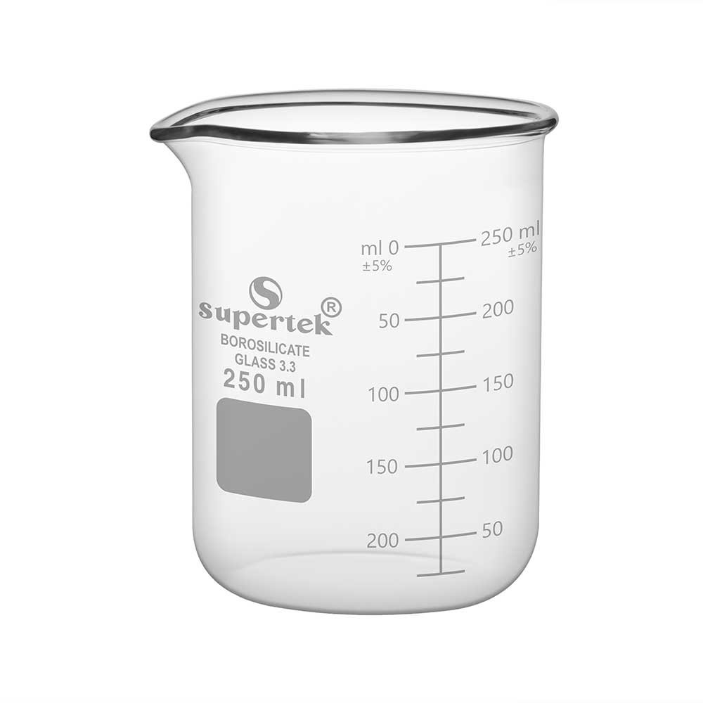 Beaker, Low Form, With Double Capacity Scale, ASTM