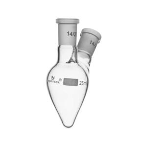 Flask Pear Shape Two Necks