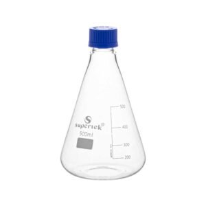 Flask Conical (Erlenmeyer) with Screw Cap