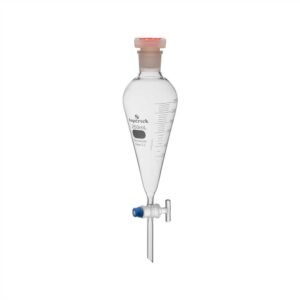 Separating Funnel Squibb Shape, Graduated With PP Super Stopper™