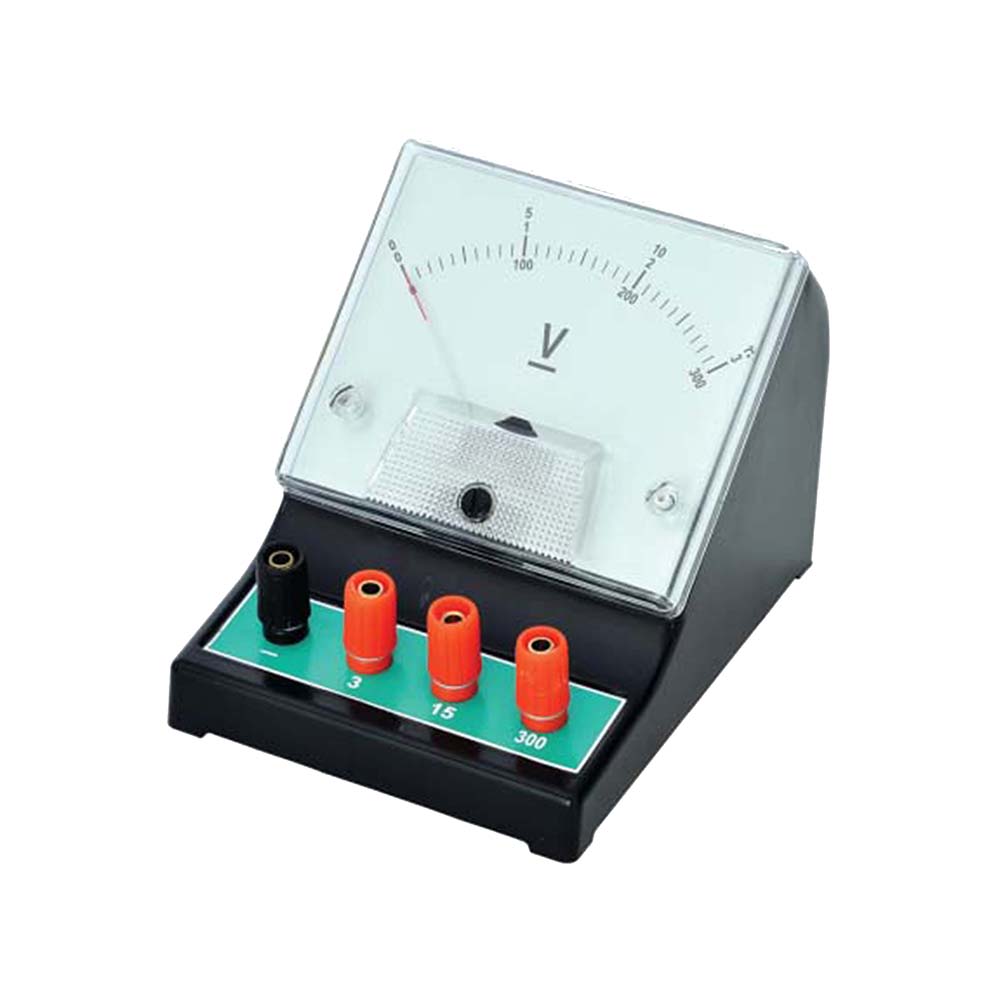 Voltmeter, Dual Scale, Moving Coil - Scientific Lab Equipment Manufacturer  and Supplier