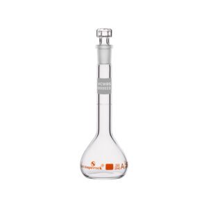 Flask Volumetric, With Interchangeable Glass Stopper, ISO "Class A"