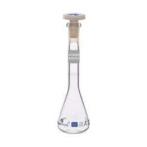 Flask Volumetric Trapezoidal With PP Stopper, ISO "Class A"