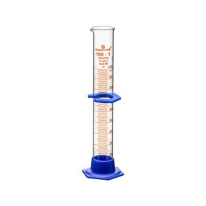 Measuring Cylinder With Detachable Plastic Base & Protection Collar, ISO "Class A"