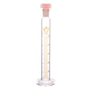 Measuring Cylinder, With Hexagonal Glass Base and PP Super Stopper™, ISO "Class B"