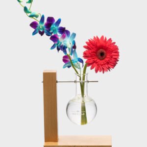 Wooden Flask Planter Single