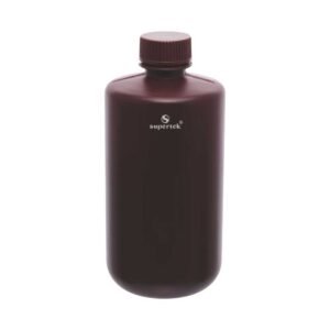 Reagent Bottle Narrow Mouth (HDPE Amber)