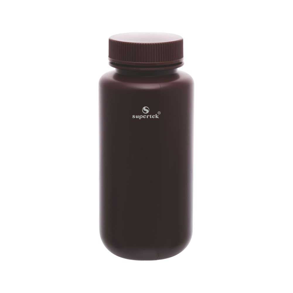 Reagent Bottle Wide Mouth (HDPE Amber)