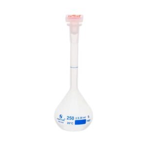 Volumetric Flasks, Polymethylpentene, With NS Stoppers, Class B, Printed