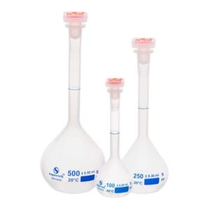 Volumetric Flasks, PP, Class B NS Stoppers, PP