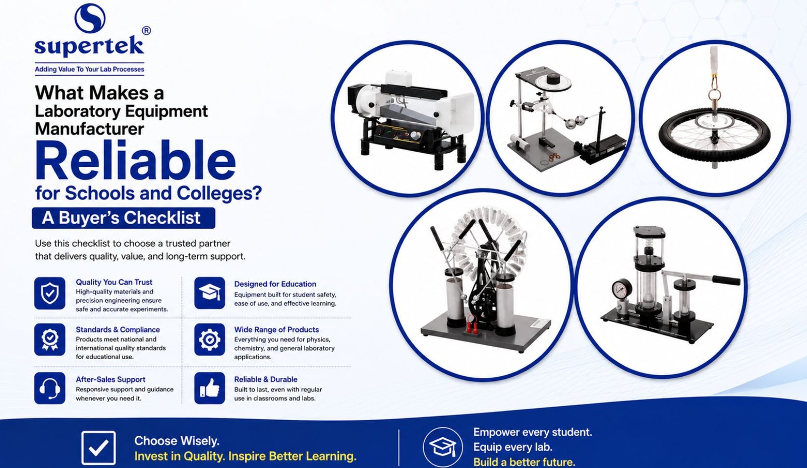What Makes a Laboratory Equipment Manufacturer Reliable for Schools and Colleges_ A Buyer’s Checklist